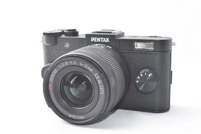 PENTAX Q-S1 Black  12.4 MP Digital Mirrorless Camera w/ 5-15mm lens #494 - Image 1 of 4