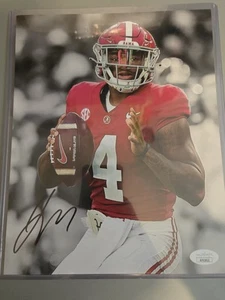 Jalen Milroe Signed 8X10 JSA COA, Alabama Crimson Tide - Picture 1 of 2