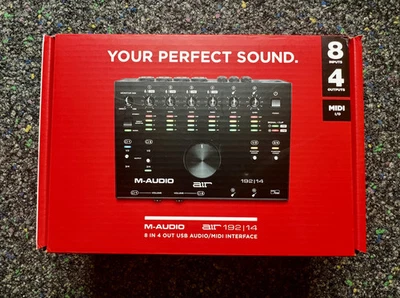 M-Audio AIR 192|14 - 8-In/4-Out USB AUDIO/MIDI INTERFACE Neuwertig  - Bild 1 von 4
