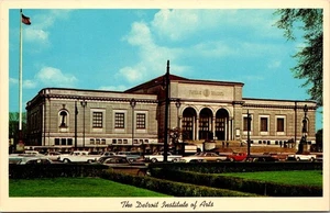 Postal del Instituto de Artes de Detroit Michigan MI - Imagen 1 de 2