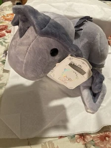Bellzi Wyveri Plush Gray Unisex Dragon Brand New With Tags! - Picture 1 of 16