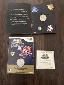 Super Mario Galaxy Commemorative Launch Collectors Coin Wii Nintendo - Bild 1 von 9