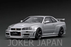 Ignition Model IG3296 1/18 Nismo R34 GT-R Z-tune Prototype Silver JDM - Picture 1 of 12