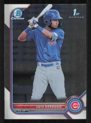 2022 Bowman Chrome Prospects #BCP147 Luis Verdugo - Image 1 of 2