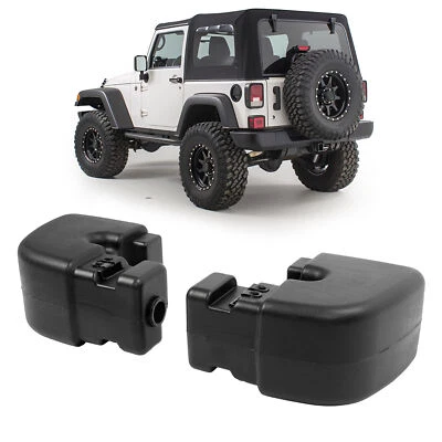 Tapa de parachoques trasero derecho y derecho para Jeep Wrangler TJ 1997-2006 #CH1105140 CH1104140 Foto 1 de 4