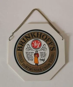 Brinkhoffs No 1 Dortmunder Union, Zapfhahnschild, Tresenschild, Deko, Kneipe - Bild 1 von 1