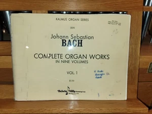 * Bach: Obras completas de órgano, Vol. 1; órgano (calmo) - Imagen 1 de 1