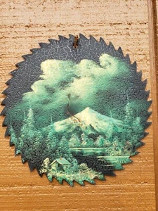 VINTAGE HAND PAINTED SAW BLADE - Picture 1 of 2