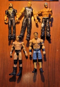 WWE Wrestlers Elite Menge 5 Figuren John Cena, Beast Slayer, Brock, Rey, Randy - Bild 1 von 11