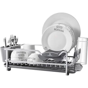 Abtropfschale Aluminiumgestell Utensilien- und Getränkehalter Rostfrei 50x30cm Kingrack - Bild 1 von 6