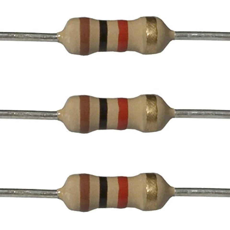 E-Projects 100EP5121K00 1k Ohm Resistors 1/2 W 5% Pack of 100