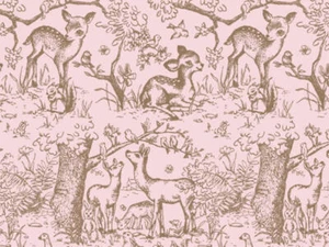 PINK LULLABY MEADOW Design Print Tissue Paper Sheet Choose Size & Package Amount - Picture 1 of 1