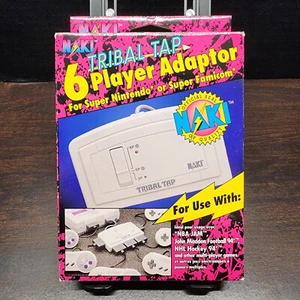 NAKI Tribal Tap 6 Player Adaptor for Super Nintendo or Super Famicon in Box - Picture 1 of 9