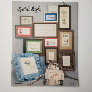Busy Hands Needlework Designs Special People Counted Cross Stitch Pattern Chart - Picture 1 of 3