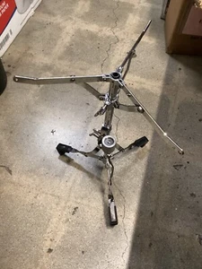 Vintage Pearl S-50 Double-Leg Snare Drum Ständer höhenverstellbar verchromt - Bild 1 von 4