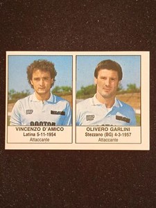 1985/86 Edis Footballers - Vincenzo D'Amico/Olivero Garlini # 314