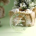 Our First Christmas Married Ornament 2023 Anniversary Ornament Hot F9