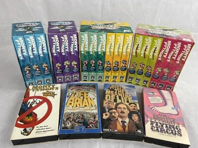 Monty Python Vol 1-18 LOT OF 22 VHS, Life Of Brian, 1 Box Set Sealed Brand New! - Image 1 of 4