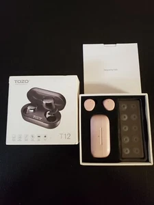 TOZO T12 Wireless Earbuds Bluetooth Headphones Premium Fidelity Sound Quality... - Picture 1 of 4