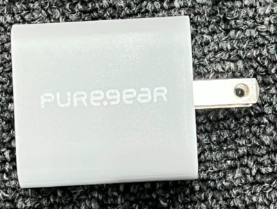 Cargador de pared único USB-C PD PUREGEAR LightSpeed 20W - blanco Foto 1 de 4