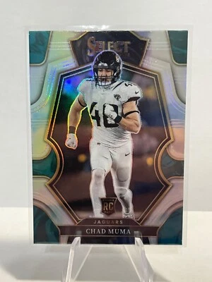 Chad Muma 2022 Panini Select Rookie Silver Premier Jacksonville Jaguars - Image 1 of 2