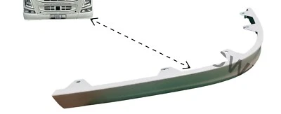 Spoiler de pare-chocs camion Volvo FH4 ​​Euro6 lèvre de spoiler peint blanc V... - Photo 1/2