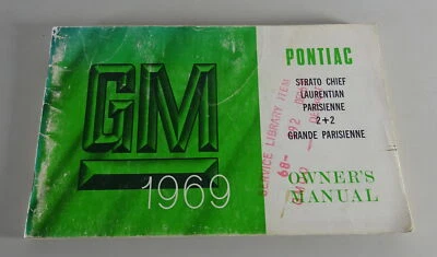 Proprietario´S Manuale Pontiac Strato Chief /Laurentian/Parisienne / 2+2 - Immagine 1 di 2