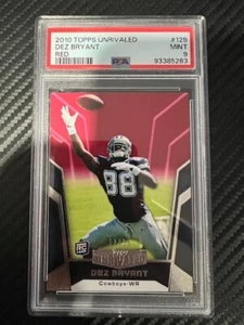 2010 Topps Unrivaled RED #129 Dez Bryant #/25 POP 1 PSA 9 Cowboys 🎆 - Bild 1 von 2
