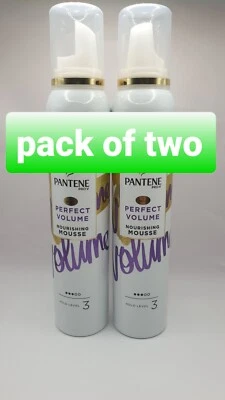 Pantenn Volume Nourishing Mousse Hold Level 3, 200ml(Pack of 2) S47/F.IH/G.DG/23 - Image 1 of 4