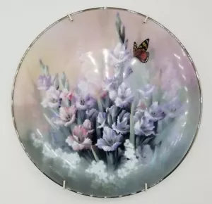 EDWIN M. KNOWLES LIMITED EDITION "AMETHYST FLIGHT" JEWEL OF THE FLOWERS - YS173 - Picture 1 of 7