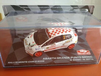 COCHE 1/43, ALTAYA, MODELO FIAT GRANDE PUNTO S2000 ABARTH R. MONTE CARLO 2009. - Imagen 1 de 3