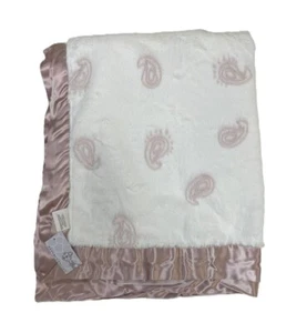 Manta Little Giraffe Niños Rosa y Blanco Suave Borde Satinado Talla 30"x36" Nueva con Etiquetas - Imagen 1 de 1