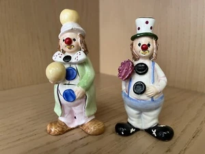 Vintage Keramik Clown Figuren - Bild 1 von 3