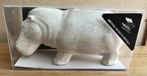 British Museum Resin Replica Egyptian White Hippo R90820 In Box - Picture 1 of 6