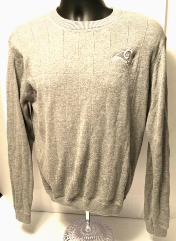St Louis Los Angeles Rams Crew Neck Sweater Antigua Mens Small Cover