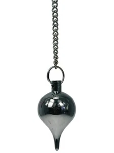 Pendule Goutte Chromé (Radiesthesie, voyance) - Photo 1/2