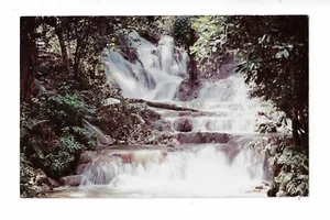 Postal Dunn's River Falls St. Ann Jamaica 1962 Vintage Cascada Escena Publicada - Imagen 1 de 2