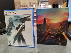 FINAL FANTASY VII REMAKE INTERGRADE - Sony PlayStation 5 Steel book W/ DLC - Picture 1 of 5