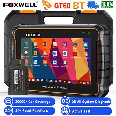 FOXWELL Bidireccional Todo Sistema OBD2 Escáner Herramienta de Diagnóstico de Coche Lector de Código Foto 1 de 4