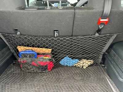 Bancos traseiros porta-malas estilo envelope malha rede de carga para KIA SOUL 2020-2024 novo em folha - Imagem 1 de 4