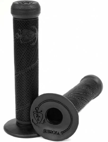 SUBROSA BMX Grips, VILLICUS V2 BLACK Oldschool GT BMX SE NEW - Image 1 of 1