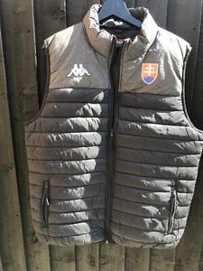 Kappa Puffa Jacket (Gillet) Team Slovakia Issue Size XL. Stunning - Picture 1 of 3