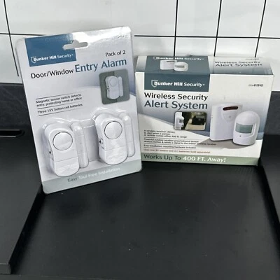 Bunker Hill Wireless Security Alert System Range 400 Ft. & Door/Window Pack - Image 1 of 3