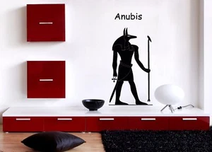 Vinyl Decal Wall Sticker Ancient Egyptian God Anubis (n701) - Picture 1 of 3