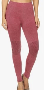 NWT Women’s Texture Detail Moto Jeggings Yelte Red/pink Color Size M/L MSRP $24 - Picture 1 of 8