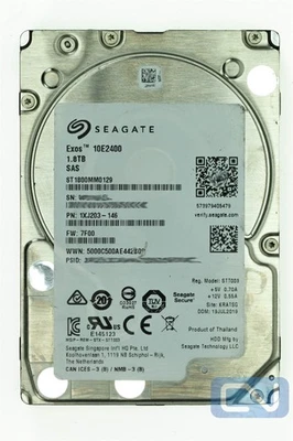 Seagate Exos 10E2400 1.8TB SAS ST1800MM0129 10K 256MB 12Gbs 2.5" HDD - Image 1 of 2