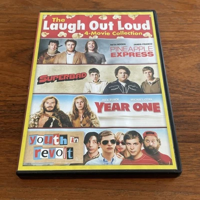 The Laugh Out Loud 4-Movie Collection (DVD, 2014, 4-Disk Set) - Good Foto 1 de 2