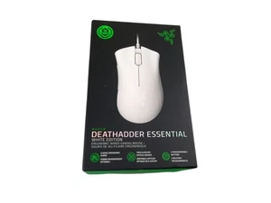 Sealed! Razer DeathAdder Essential Wired Gaming Mouse Optical Sensor 6400 DPI WH - Picture 1 of 1