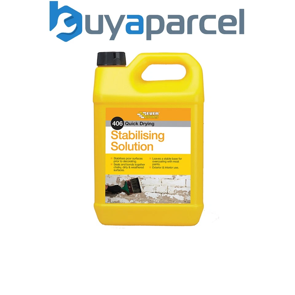 Everbuild STAB5 406 Stabilising Solution 5 litre EVBSTAB5 - Image 1 of 1