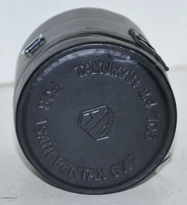 Pentax 6x7 Lens case for 105mm f2.4 lens, with rear lens & body caps, little use - Image 1 of 4